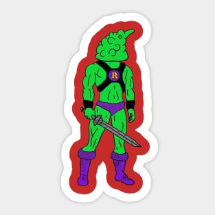 Prince Algor Green Large Art Sticker